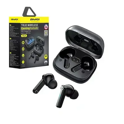 Awei T53 TWS Colorful Light Wireless Earbuds